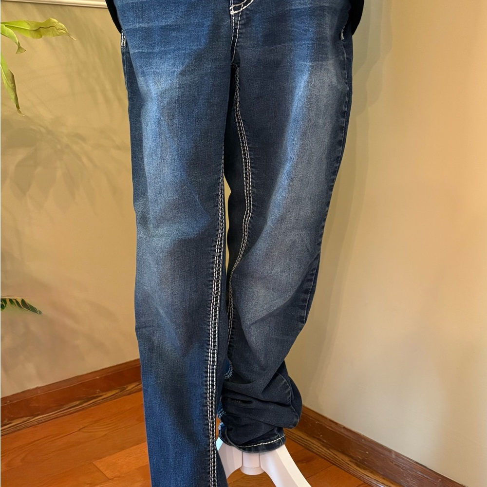 Maurices Dark Blue Relaxed Jeans